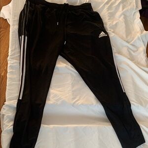 Adidas Black Sweatpants Comfortable Joggers